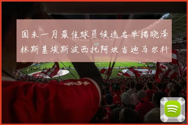 国米一月最佳球员候选名单揭晓泽林斯基埃斯波西托阿坎吉迪马尔科争夺荣誉
