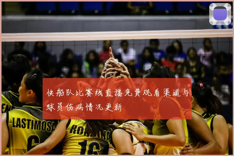 快船队比赛线直播免费观看渠道与球员伤病情况更新